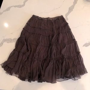 BCBGMaxazria Brown Skirt